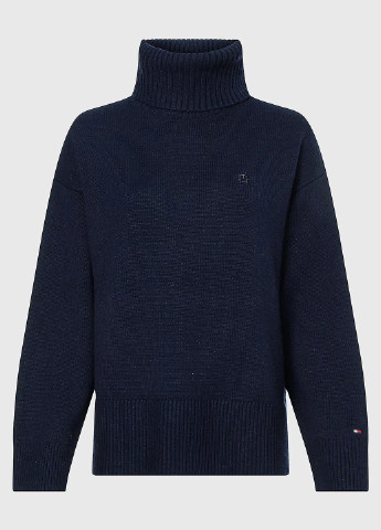 Темно-синий демисезонный свитер Tommy Hilfiger