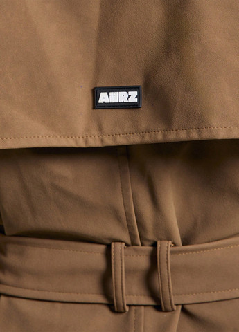 Коричневе демісезонне Пальто двобортне SHEIN