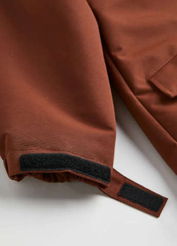 Коричневая демисезонная куртка для мальчика 8527 134 см коричневый 62102 H&M