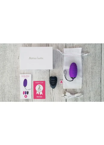Віброяйце з пультом Ocean Breeze Pink Adrien Lastic (252146145)
