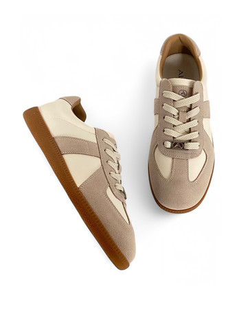 Бежевые кеды ALLSY