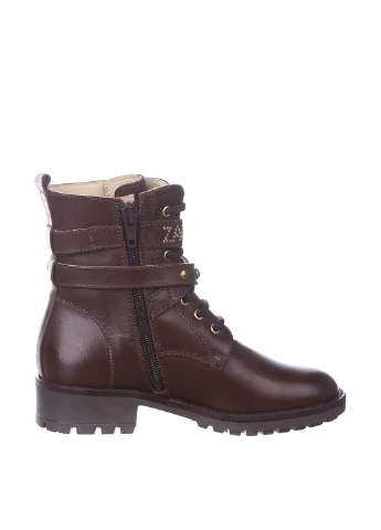 Коричневые ботинки Zanotti