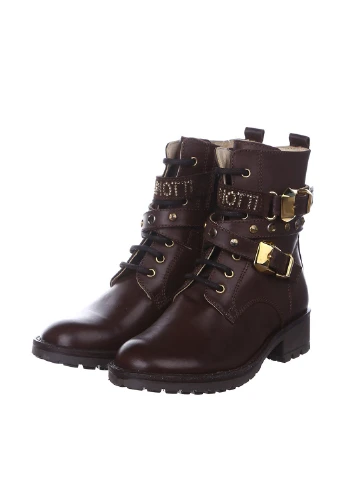 Коричневые ботинки Zanotti