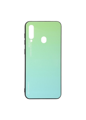 Чехол для мобильного телефона Gradient Glass для Samsung Galaxy A20s 2019 SM-A207 Green-Bl (704430) BeCover (252570532)