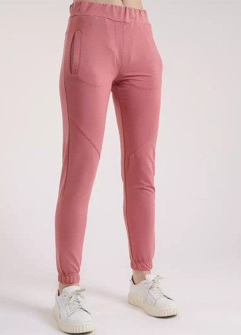 Темно-розовые спортивные демисезонные джоггеры брюки BBL
