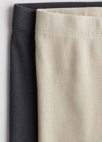 Комбинированные демисезонные леггинсы (2 шт.) H&M