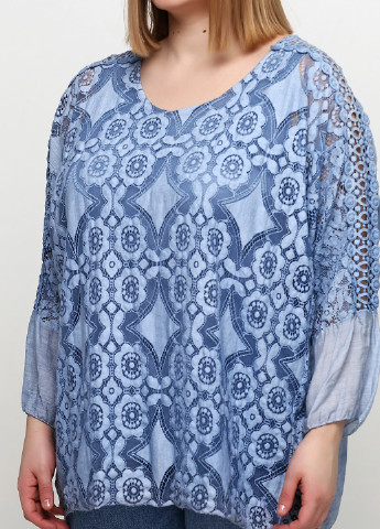 Синя демісезонна блуза Made in Italy