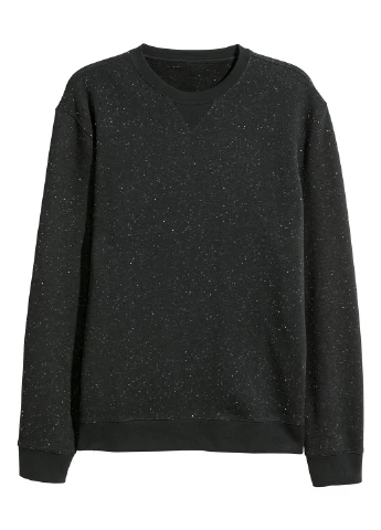 Черный свитшот H&M (180091980)