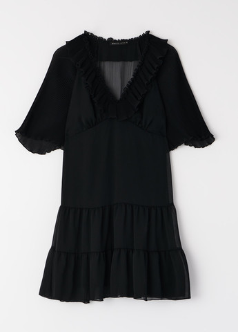 Чорна кежуал сукня Mohito однотонна