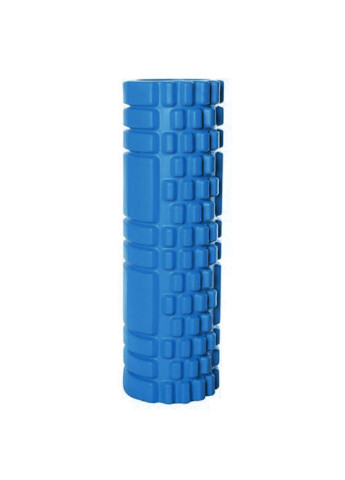 Масажний ролик Grid Roller Mini 30 см синій (ролер, валик, циліндр для йоги, пілатесу і масажу) EasyFit (237657512)