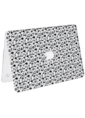 Чехол пластиковый для Apple MacBook Air 13 A1466 / A1369 Паттерн черепа (Skull pattern) (6351-2449) MobiPrint (218867488)