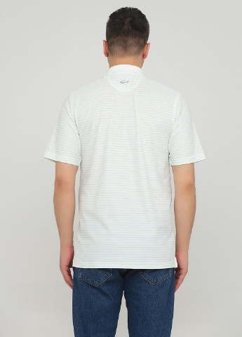 Молочная футболка-поло для мужчин Greg Norman в полоску