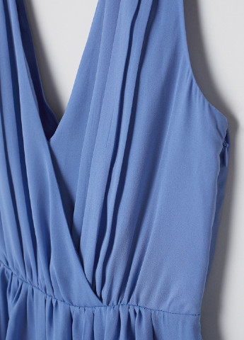 Світло-синя кежуал сукня H&M однотонна