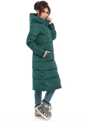 Темно-зеленая зимняя куртка Icon