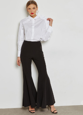 Белая кэжуал рубашка однотонная Bardot