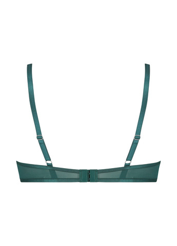 Зелёный бралетт бюстгальтер Hunkemoller с косточками полиамид