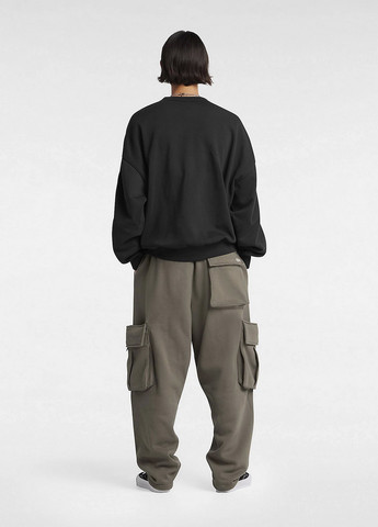 Серо-коричневые кэжуал демисезонные карго брюки Vans