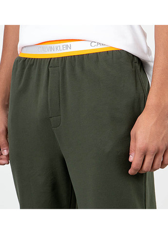 Хаки спортивные демисезонные джоггеры брюки Calvin Klein