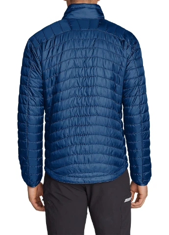 Светло-синяя зимняя куртка Eddie Bauer