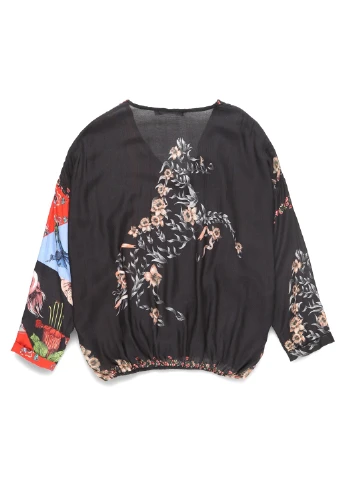 Чорна блуза Desigual