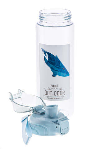 Спортивная бутылка для воды Molly, 600 мл Martel голубая