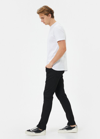 Черные демисезонные слим джинсы KOTON