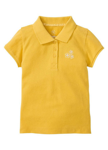 Цветная детская футболка-поло (2 шт.) для девочки Lupilu в полоску