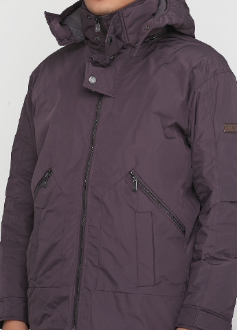 Серо-коричневая зимняя куртка Trussardi