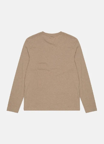 Бежевый демисезонный кэжуал лонгслив H&M однотонный
