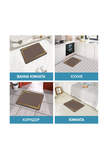 Суперпоглощающий коврик для ванной, 40х60 см Aquarius (322338833)