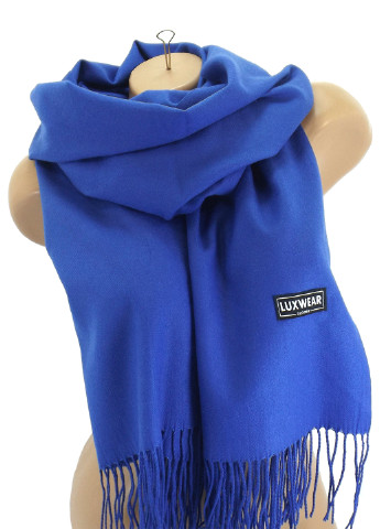 Женский кашемировый шарф Синий LuxWear s47011 (225001124)