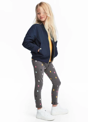 Комбинированные летние леггинсы H&M
