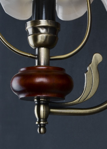 Бра настінне накладне дерев'яне кантрі BKL-055W/1 Brille (253894131)