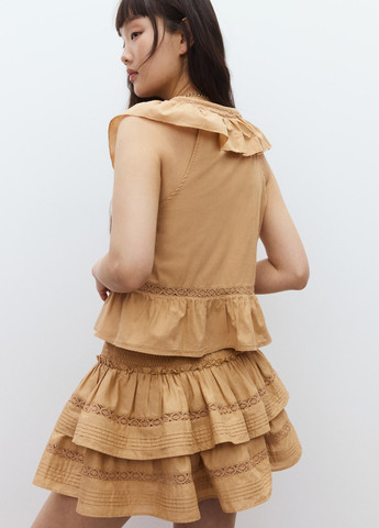 Бежевая блуза H&M