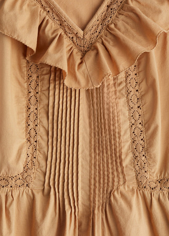 Бежевая блуза H&M