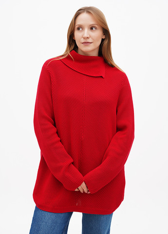 Червоний демісезонний светр Talbots
