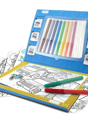Набір для творчості Melissa & Doug Розфарбовування, наклейка, трафарет (MD5240) Melissa&Doug (202365031)