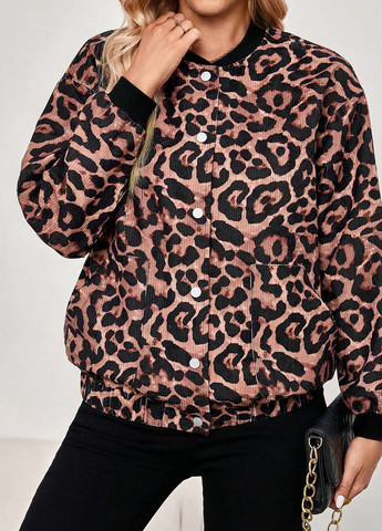 Бомбер SHEIN на кнопках (342719593)