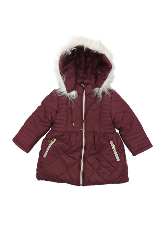 Бордовая зимняя пальто Деньчик