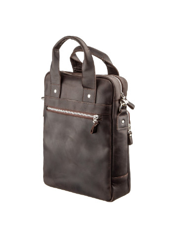 Мужская кожаная сумка 25х33х7 см Shvigel (252129667)