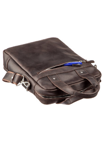 Мужская кожаная сумка 25х33х7 см Shvigel (252129667)
