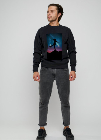 Черный свитшот мужской YAPPI (198688943)