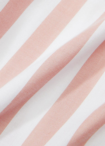 Лососевая повседневный, домашний рубашка в полоску Victoria's Secret