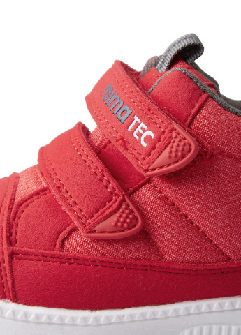 Красные осенние ботинки на липучках Reima