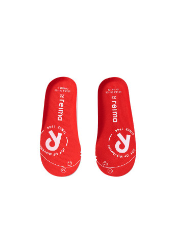 Красные осенние ботинки на липучках Reima