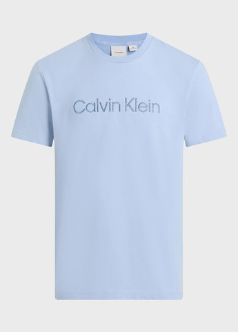 Голубая футболка Calvin Klein