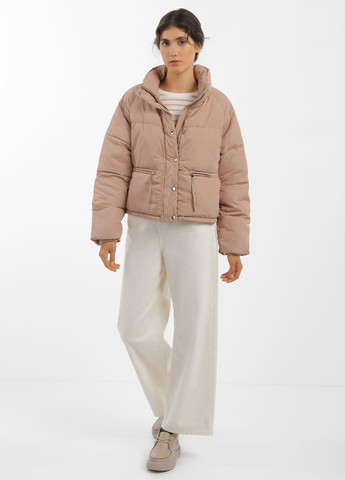 Бежевая демисезонная куртка Braska 8933-10