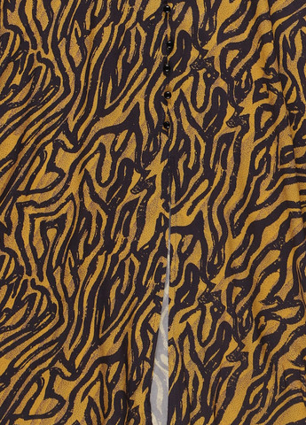 Комбінована кежуал сукня Even&Odd з тваринним принтом