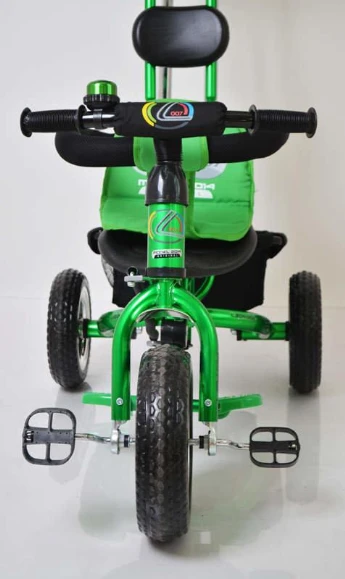 Трех-колесный Велосипед с родительской ручкой Lex-007 (10/8 EVA wheels) Green Sigma (252058443)