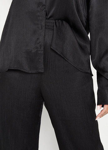 Черные кэжуал летние прямые брюки Missguided